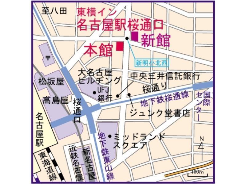 Toyoko Inn Nagoya-Eki Sakuradori-Guchi Honkan Kültér fotó